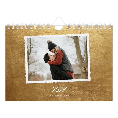Calendrier photo A5 — Collection de photos [couverture]