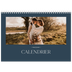 Calendrier photo A4 double (30 x 40 cm) — Ardoise et sérifs [couverture]
