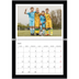 Calendrier photo A4 double (30 x 40 cm) — Cadre noir [Avril]