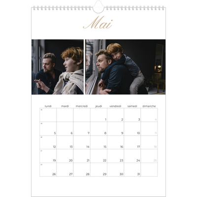 A3 Calendrier annuel — Diaporama [couverture]