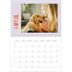 Calendrier photo A4 double (30 x 40 cm) — Tout en couleurs [Avril]