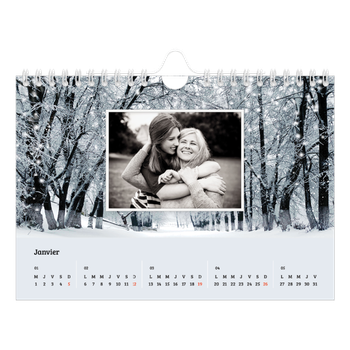 Calendrier photo A5 — Saison en immersion
