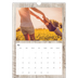 Calendrier photo A4 (20 x 30 cm) — Rustique [couverture]