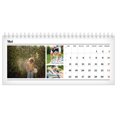 Calendrier de bureau — Une de magazine [couverture]