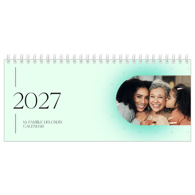 Calendrier de bureau — Dégradé astrologique [couverture]