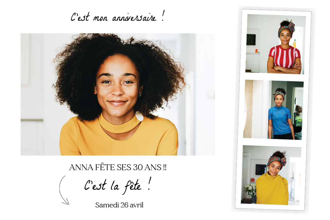 Cartons d'invitation — Instantanés festifs