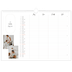 Calendrier photo A3 — Agenda une ébauche - Famille de 4 [Avril]