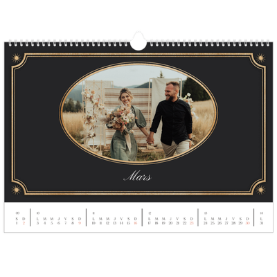 Calendrier photo A3 — Classique vintage [Mars]