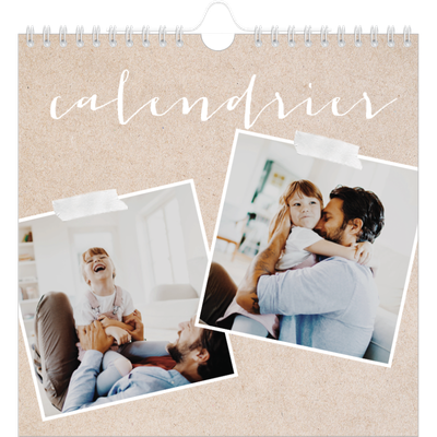 Calendriers annuels carré — Calendrier-album [couverture]