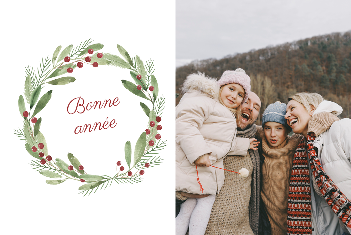 Faire-part & Cartes — Couronne délicate