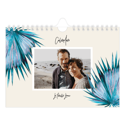 Calendrier photo A5 — Fleurs entremélées [couverture]