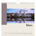 Calendriers annuels carré — Vues du monde [Mars]