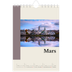 Calendrier photo A5 — Vues du monde [Mars]