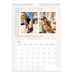 Calendrier photo A4 (20 x 30 cm) — Tons neutres [Janvier]