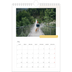 Calendrier photo A4 (20 x 30 cm) — Tons neutres [couverture]