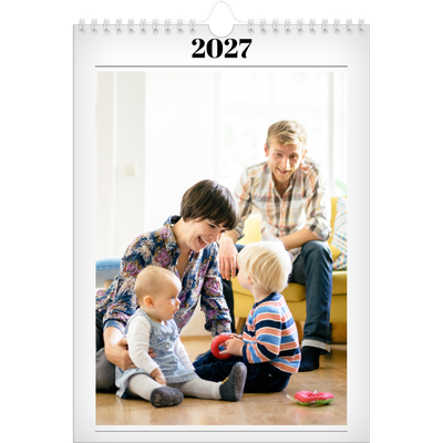 Calendrier photo A4 (20 x 30 cm) — Une de magazine [couverture]