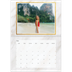 Calendrier photo A4 double (30 x 40 cm) — Dorure sur marbre [Mars]