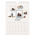 Calendrier photo A4 (20 x 30 cm) — Galerie de mur photo [Mars]