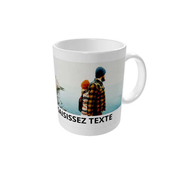 Mug personnalisé — Espace blanc