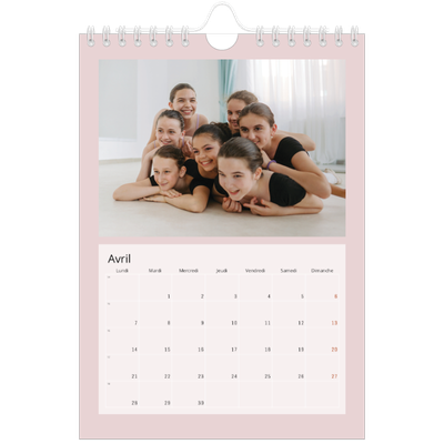 Calendrier photo A5 — Neo Scandi [Avril]