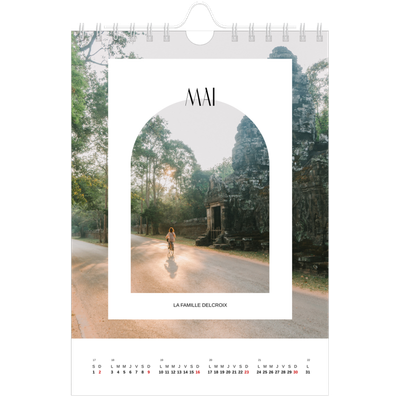 Calendrier photo A5 — L'arche ouverte [Mai]