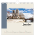 Calendriers annuels carré — Vues du monde [Janvier]