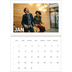 Calendrier photo A4 double (30 x 40 cm) — Grand mois [Janvier]