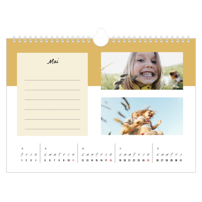 Calendrier photo A4 — Agenda 'To Do' list [couverture]