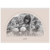 Calendrier photo A4 double (30 x 40 cm) — Simplement botanique [couverture]