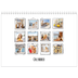 Calendrier photo A4 double (30 x 40 cm) — Instants d'album photo [couverture]