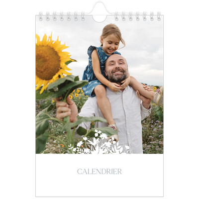 Calendrier photo A5 — Invitation champêtre [couverture]