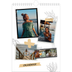 Calendrier photo A4 (20 x 30 cm) — Esprit scrapbook [couverture]
