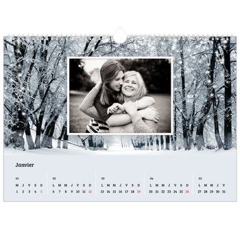 Calendrier photo A3 — Saison en immersion