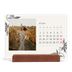 Calendrier de bureau support bois - paysage   — Encre & lierre [Février]