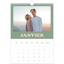 Calendrier photo A4 (20 x 30 cm) — Cadres rétro [Janvier]