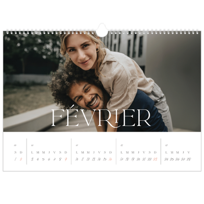 Calendrier photo A3 — Plus grand que la vie [Février]