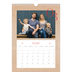 Calendrier photo A4 (20 x 30 cm) — Touches de rouge [Mars]