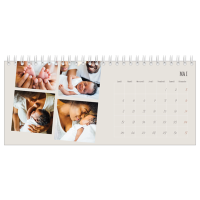 Calendrier de bureau — Souvenirs en mouvement [couverture]