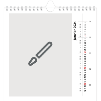 Calendrier photo carré — Créez votre produit