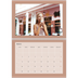 Calendrier photo A4 double (30 x 40 cm) — Terracotta [Février]