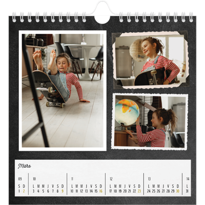Calendriers annuels carré — Collection de photos [Mars]