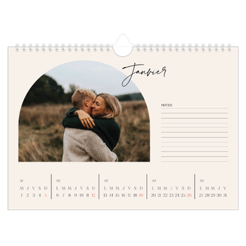 Calendrier photo A4 — Arche de souvenirs