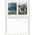Calendrier photo A4 double (30 x 40 cm) — Lettrages et rayures [Janvier]
