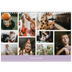 Calendrier photo A4 double (30 x 40 cm) — Chapitres pastel [couverture]