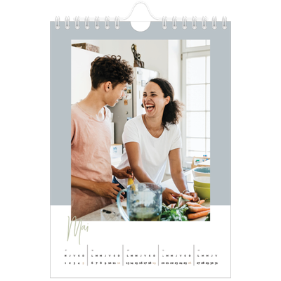 Calendrier photo A5 — Palette naturelle [couverture]