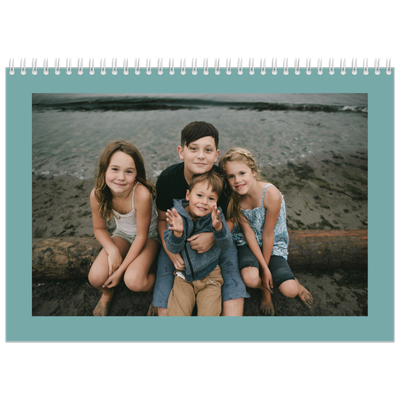 Calendrier photo A4 double (30 x 40 cm) — Terracotta [couverture]
