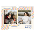 Calendrier photo A4 — Rayures rétros [couverture]