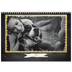 Calendrier photo A4 double (30 x 40 cm) — Paillete et ardoise [couverture]