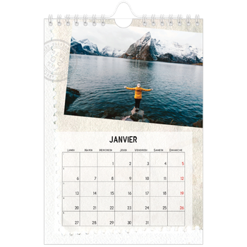 Calendrier photo A5 — Parts unknown