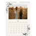 Calendrier photo A4 (20 x 30 cm) — Encre & lierre [Avril]